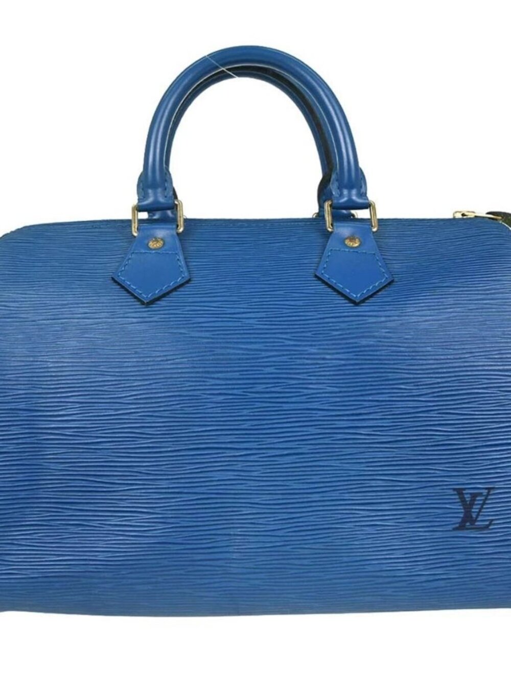Louis Vuitton Blue Epi Speedy 25 Handbag M43015 SP0915 NQ08954